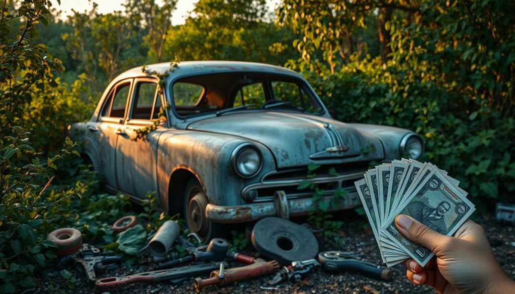 scrap car payout